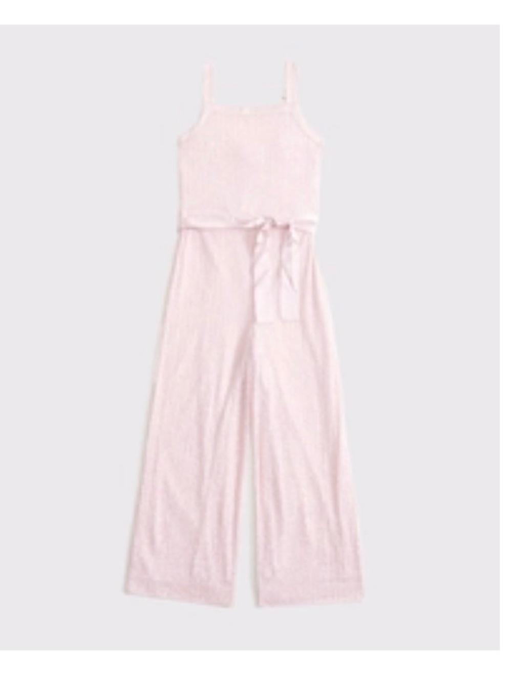 Abercrombie Kids Girls Sequin Belted Jumpsuit | Dusty Mauve | size 13/14 | NWT
